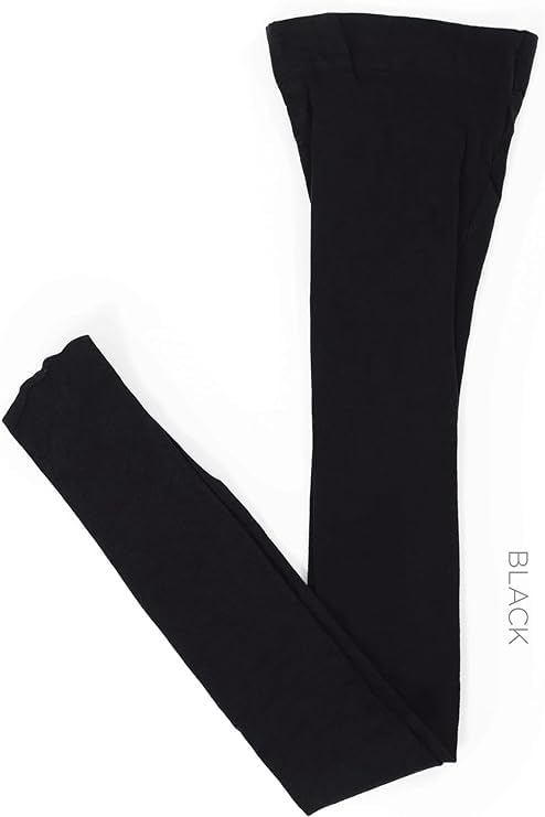 TotalSTRETCH Knit Waist Footed Tights BLACK / Youth - M-L2