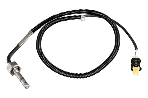 Capteur température des gaz HELLA 2pôle vissé câble 663mm sonde échappement