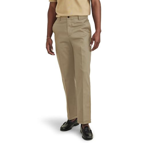 DOCKERS Men's Straight Fit Signature Iron Free Khaki with Stain Defender Pants (Regular and Big & Tall)