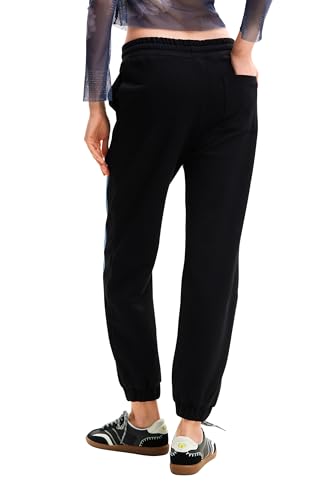 Desigual Women's Contrast Jogger Jeans2