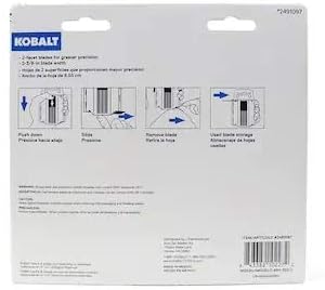 Miniatura 2 de Kobalt Cuchillas para cuchillos utilitarios (paquete de 200)