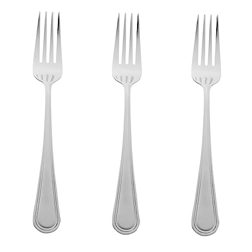 BEBEMOKO 3pcs Dessert Fork Multi-function Small Forks for Fruit Cake and Appetizers Wear-resistant for Parties Daily Use