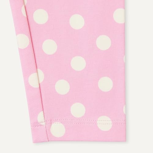 Image of Amazon Essentials Girls' Cotton Stretch Leggings, Multipacks
