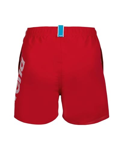 Arena Jungen Fundamentals Logo Jr Boxer Swim Trunks, Red-White, 152 EU