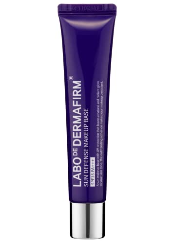 DERMAFIRM Sun Defence Makeup Base SPF35 PA+++ 40g | Premium Facial Sunscreen with Natural Tone Up and Moisturizing Effect