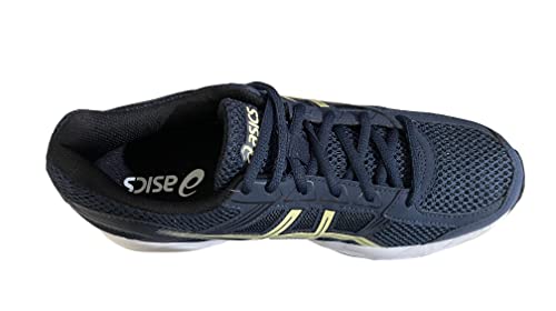 Image of ASICS Mens Gel-Contend 4B+ French Blue /Blk /Butter Running Shoes - 8 UK (1011B141.417)