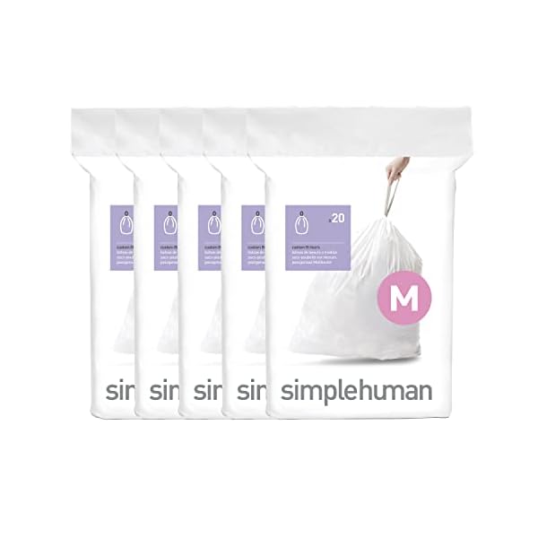 Simplehuman Müllbeutel mit Kordelzug, Code M