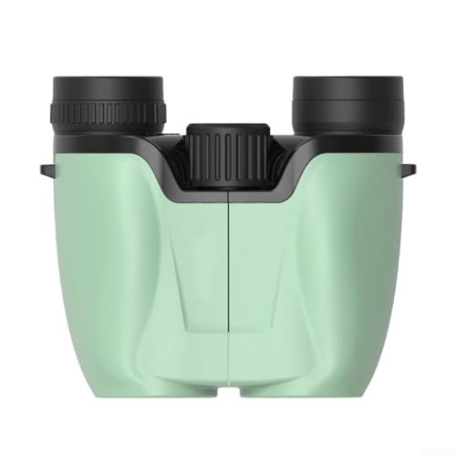 Mini prismáticos 7x para conciertos, observación de estrellas y más, diseño ligero con óptica multicapa para imágenes claras (verde)