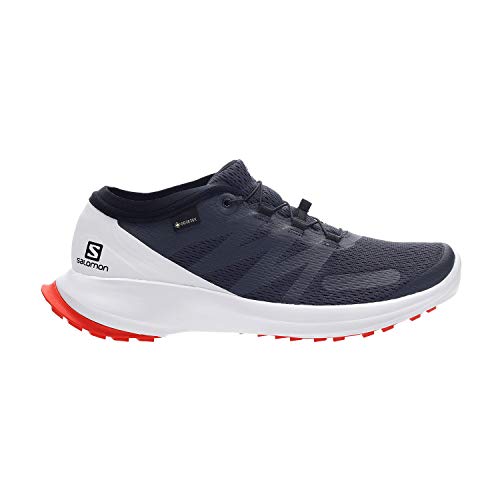 Salomon Shoes Sense Flow Gtx, Zapatillas De Running Hombre, Multicolor India Ink White Cherry Tomato , 40 Eu Salomon Shoes Sense Flow Gtx, Zapatillas De Running Hombre, Multicolor India Ink White Cherry Tomato , 40 Eu