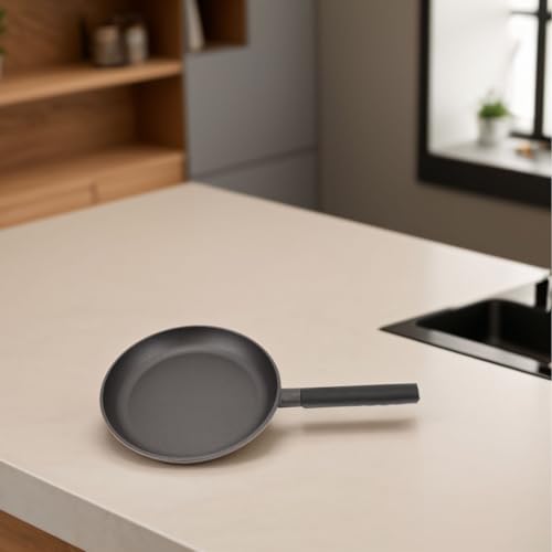 Annadue Gusseisenpfanne mit Antihaftbeschichtung und Gleichmäßiger Wärmeverteilung, 26 Cm Bratpfanne, Kochen für Hobbyköche 3 Annadue Gusseisenpfanne mit Antihaftbeschichtung und Gleichmäßiger Wärmeverteilung, 26 Cm Bratpfanne, Kochen für Hobbyköche