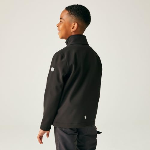 Childrens/Kids Cera Soft Shell Jacket (11-12 Years) (Black)2