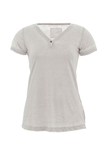 T-shirt V boutonné Jamila idéal pour vos sorties d'été