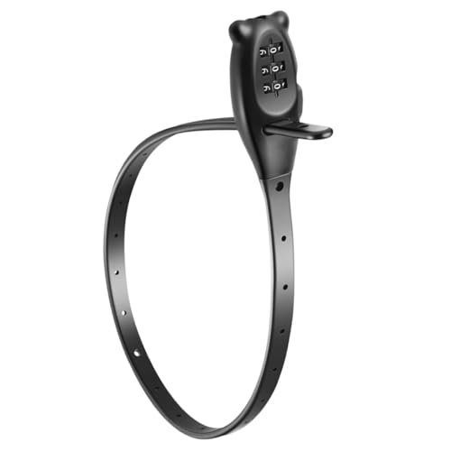 Candado de Cable | Candado de Abrazadera para Scooter con Combinación,Accesorios Protectores Antirrobo para Carrito de Bebé, Scooters, Puerta, Skateboard, Portón, Gabinete