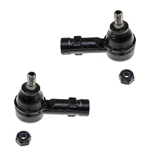 Pair Set 2 Front Outer Steering Tie Rod Ends Compatible with BMW E21 320i 1981-1983
