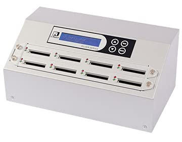 U-Reach 1 to 7 CFast Duplicator and Sanitizer - Silver Series - CFAST908S