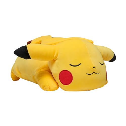 Bizak Peluche Pikachu Dormilón 46 cm, Peluche Gigante Oficial de Pokémon (63220074)