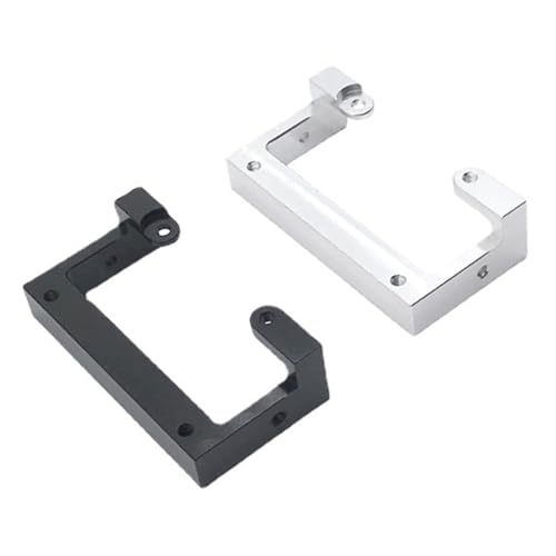 Metal Bumper Mount Bracket for WPL C14 C24 C24-1 C34 B14 B24 B16 B36 MN D90 MN99S RC Car Upgrade Parts,Black