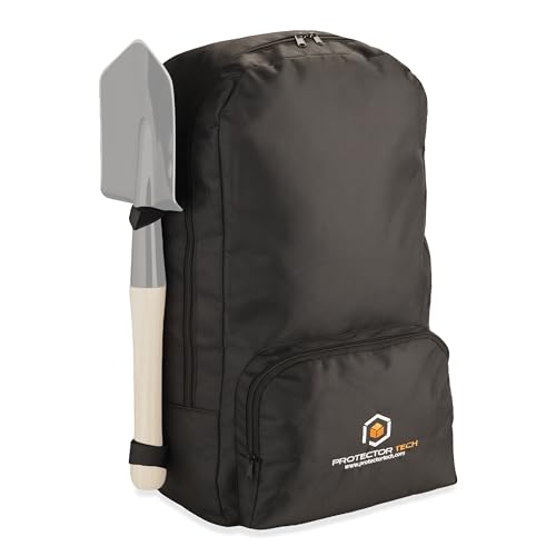 ProtectorTech HD Backpack for Metal Detector - with shovel mount - Metal Detecting Accessories