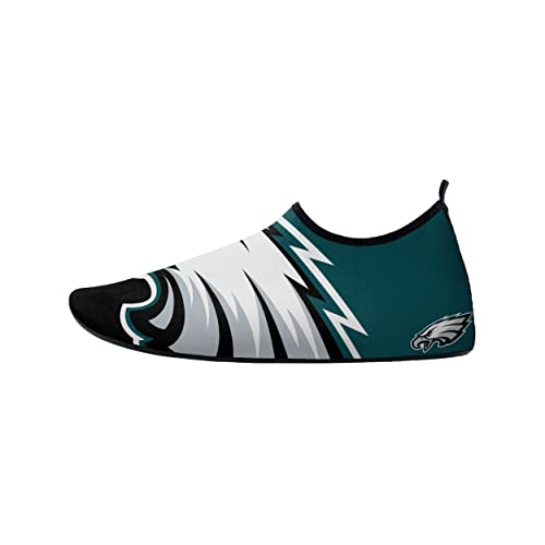 Image of FOCO NFL Mens Nflteam Logo Barefoot Beach Pool Quick-Dry Aqua Yoga Water Shoes