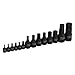 NEIKO 01142B Allen Bit Socket Set | 14 Piece | SAE | 3/32” to 3/4