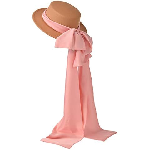 BLESSUME Lolita Hat Beach Sun Hat with Long Ribbon Vintage Mujeres Casual Ala Sombrero Cover