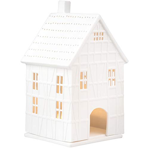 Räder Living Light House, Half-timbered House, Large, White, 9,5 x 10 x 19 cm - Image 2