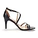 DREAM PAIRS Women's Gigi Fashion Stilettos Open Toe Pump Heel Sandals,Size 7.5,Black/pu,Gigi