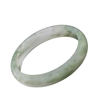 氷飄花　翡翠色バングル　新疆産天然天山翠玉　氷翠バングル　55.5 訳あり値段 415Q4DlJiWL._UY1000_.jpg