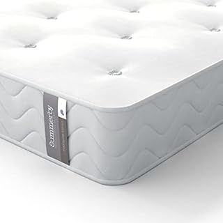 Summerby Sleep Egyptian Cotton and Eco-Comfort Spring Hybrid Mattress | Single: 90 x 190cm