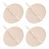 SKISUNO Achselpads Achselschweißpolster Waschbar aus Baumwollstoff Damen Wiederverwendbare Saugfähig und Schnell Trocknend 2 Paar für Verschiedene Anlässe