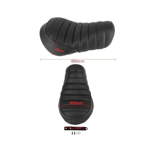 Cojín delantero conductor antideslizante para evitar vibraciones en Sportster XL883 7