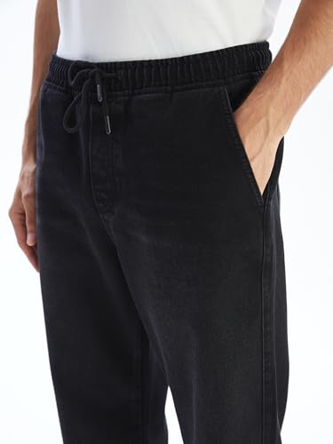 LC WAIKIKI W5DV19Z8-326-1 Loose Fit Men's Jeans 30 Black Rodeo