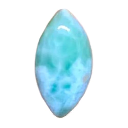 Larimar Marquise 17x9mm cabochon naturel en vrac pour création bague et pendentif DIY