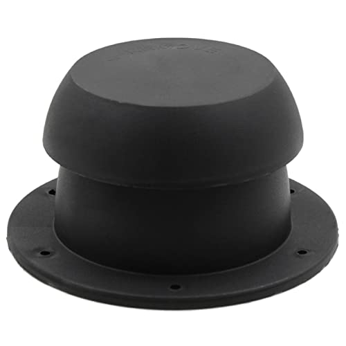 DASNTERED RV Plumbing Vent Cap, Mushroom Head Shape RV Vent Cap Round Exhaust Outlet Vent Air Fan Waterproof Universal Replacement for Camper Trailer