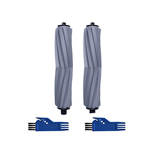 Fantisi Lot de 2 brosses centrales pour AMIBOT Animal H2O - 2 brosses principales + 2 brosses de nettoyage