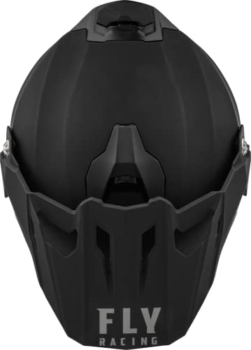 Fly Racing Trekker Solid Helmet Matte Black Md F73-7021M #TOP2