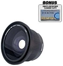 SMART SHOP UK .42x HD Super Wide Angle Panoramic Macro Fisheye Lens For The Olympus PEN E-PL1 Digital Camera Which Has The ZUIKO Digital ED 14-42mm f3.5-5.6"Micro 4/3 Zoom Olympus Lens
