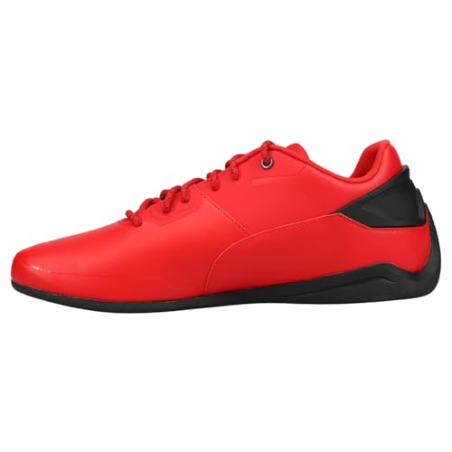 PUMA Mens Ferrari Drift Cat Decima Sneaker, Rosso Corsa-PUMA Mens Black, 43