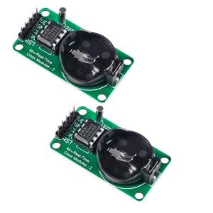 RoboElectrixx DS1302 Real Time Clock (RTC) Module Development Board DIY Starter Kit for Ar-duino Rasberry PI DSP AVR PIC (Piece-2)-image-39