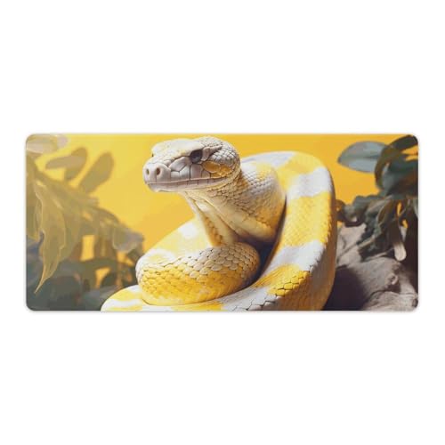 Tapis de souris python 40x90 cm antidérapant glisse fluide gaming