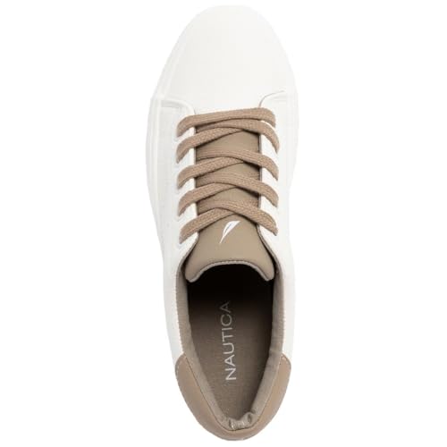 Image of Nautica Women Fashion Sneaker Lace-Up Tennis Casual Shoes for Ladies