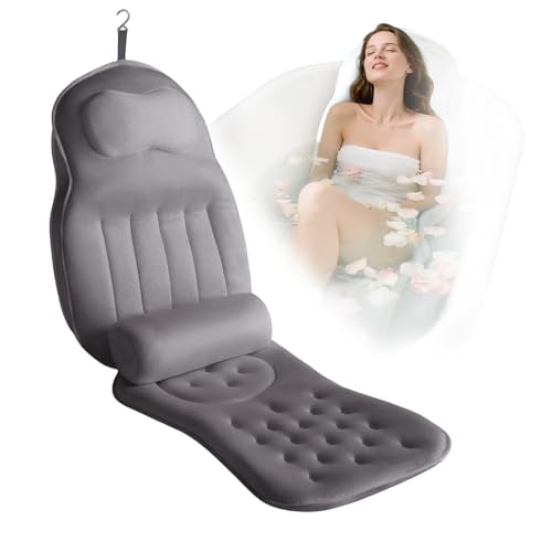 Full Body Bath Pillow with Neck & Back Support