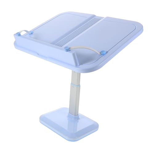 JEWEDECO 調節可能な折りたたみ式ブックホルダー スタンド 高さ角調整対応 読書 テキストブック 楽譜 クックブック用 デスク ベッドサイド使用可