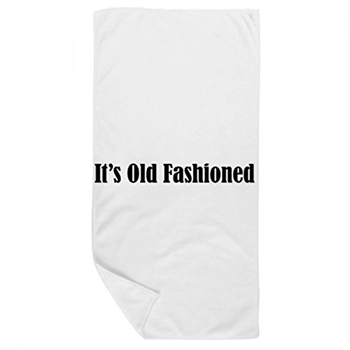 Serviette de bain originale Old Fashioned Cocktail 35x70cm, l'idée cadeau multicolore - 2