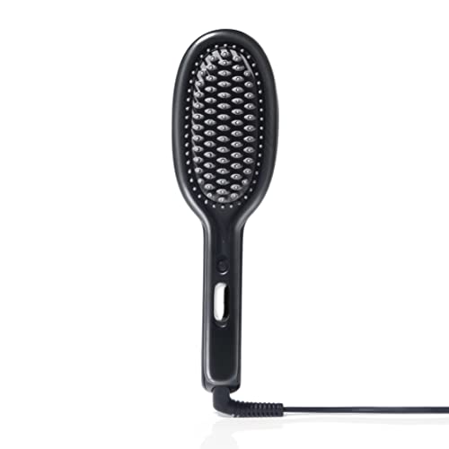 InStyler GLOSSIE Professional, Ceramic, and Heated Styling Brush | Exclusive Precision Press for Optimum Tension & Styling | 4 H