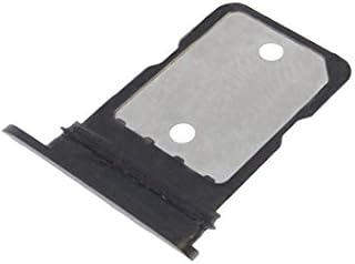 MMOBIEL SIM Card Slot Tray Holder Replacement Compatible with Google Pixel 4 / 4 XL - Incl. Rubber Gasket and Sim Pin - Black