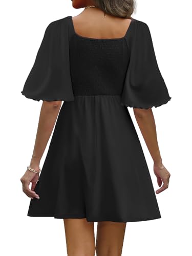 Image of MixShe Summer Dresses for Women 2026 Elegant Classy V-Neck Dress S-XXL
