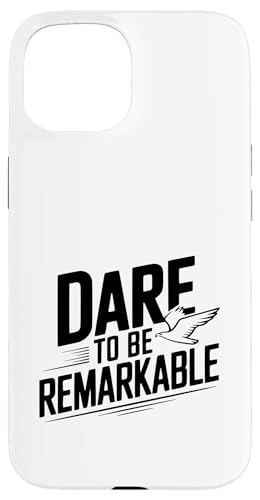 Dare to Be Remarkable �C���X�s���[�V�������p �X�}�z�P�[�X iPhone 15 �p