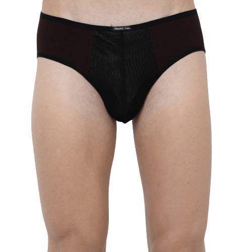 Buy Cosmo Esquire Colourblocked Classic Briefs for Men(Brown , 3XL) at Amazon.in