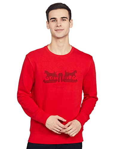 Image of Levi's Cotton Blend Men Crew Neck Sweatshirt